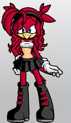 my sonic char. honda the hawk