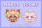 $8 Maple Pixel Icons! (OPEN)