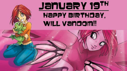 Happy Birthday, Will Vandom!!
