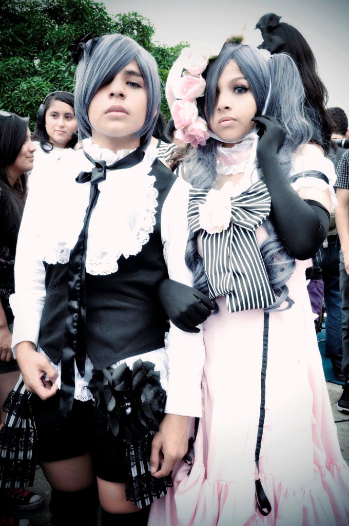 Ciel and Lady Ciel cosplay