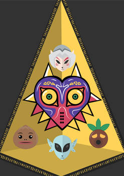 Zelda Majora's Mask - Poster 1