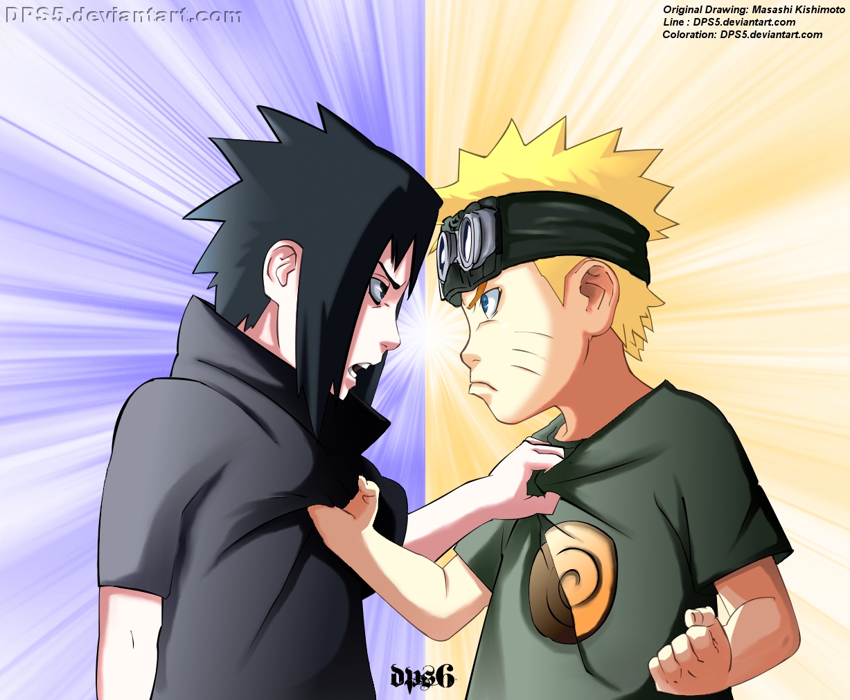 Sasuke vs Naruto 2 by Gih-DP on DeviantArt