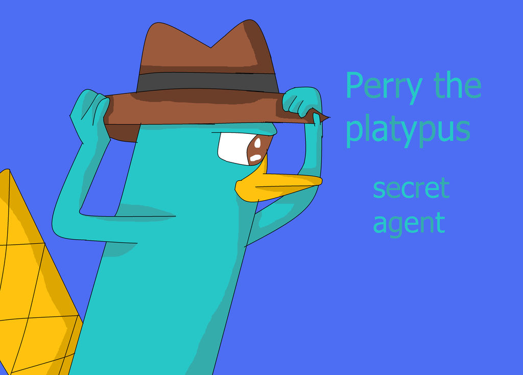 Perry the platypus, secret agent. by turtlearmageddon on DeviantArt