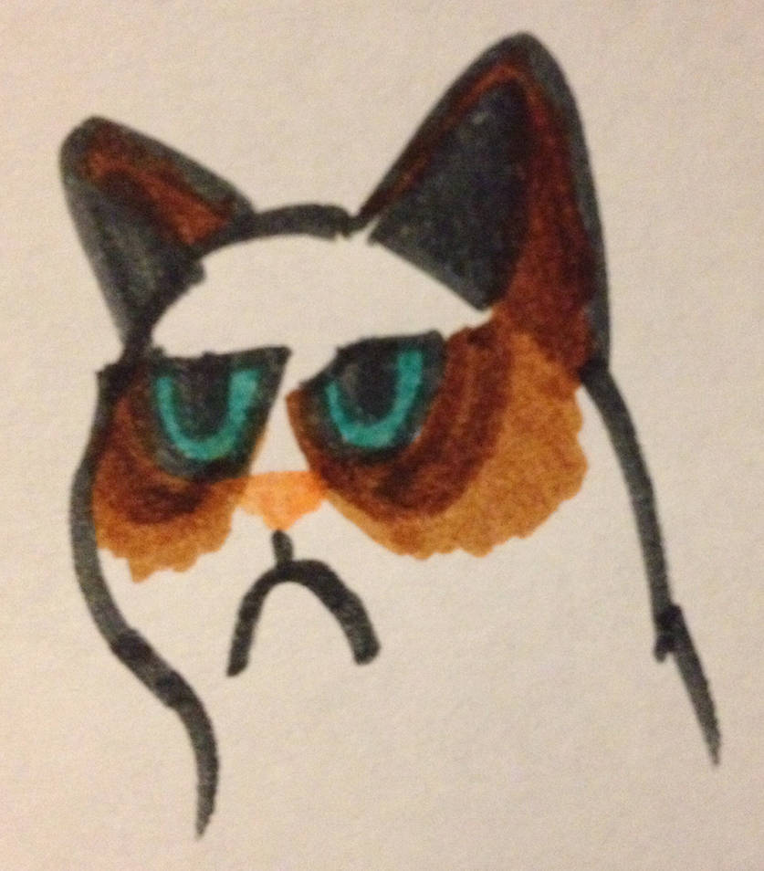 Grumpy Cat Rip Deviantart Grumpy Cat by madoldcrow1105 on DeviantArt