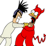 Kung Fu Man vs. Evil Homer