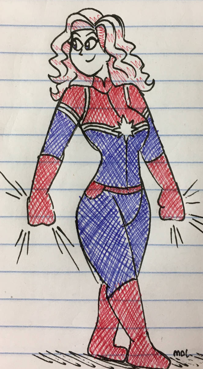 Captain Marvel Ver. 2 by madoldcrow1105 on DeviantArt