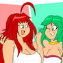 Rias x Palutena x Rulue