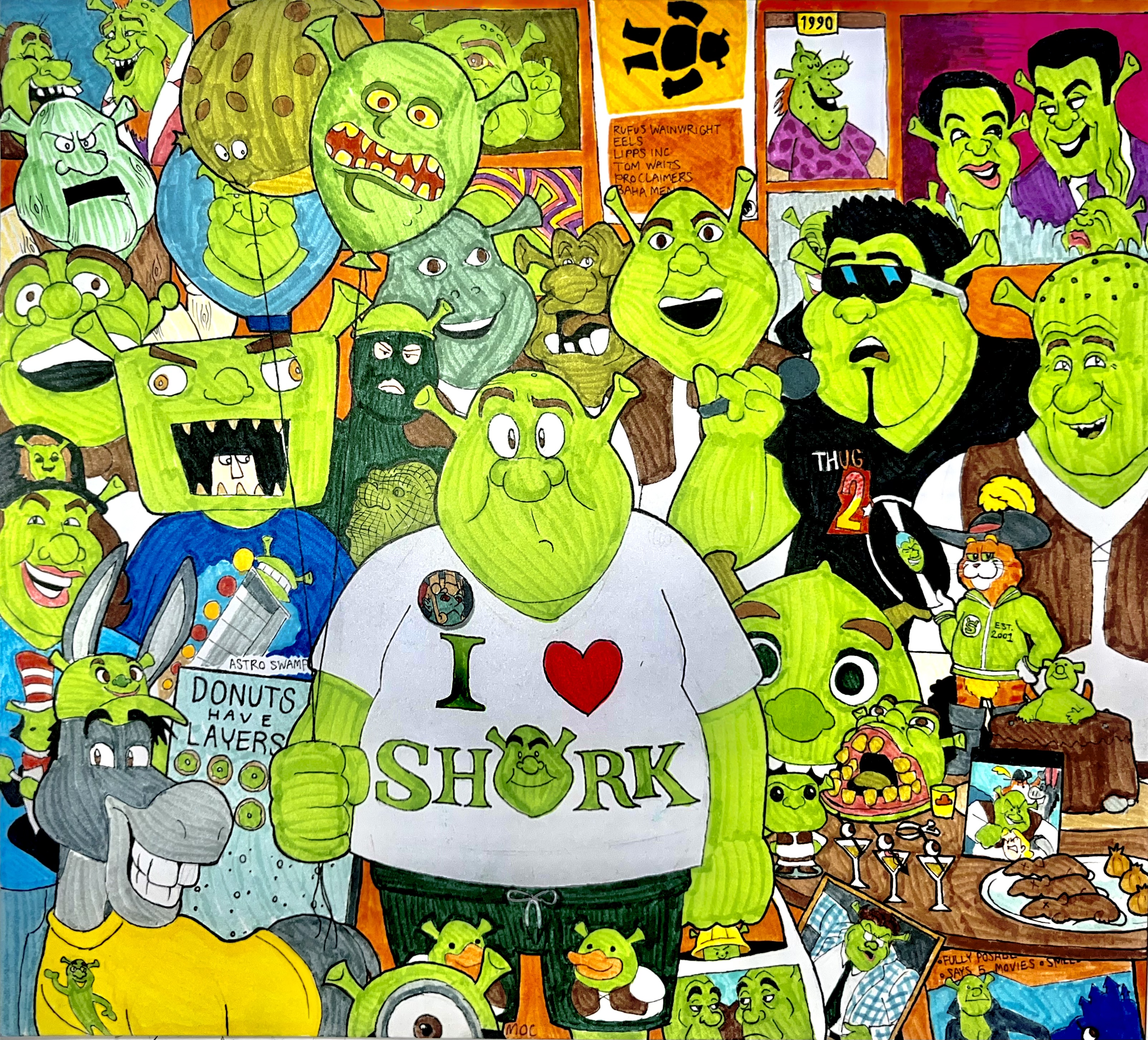 Shrek Rock Sus by FiddyCentx on DeviantArt