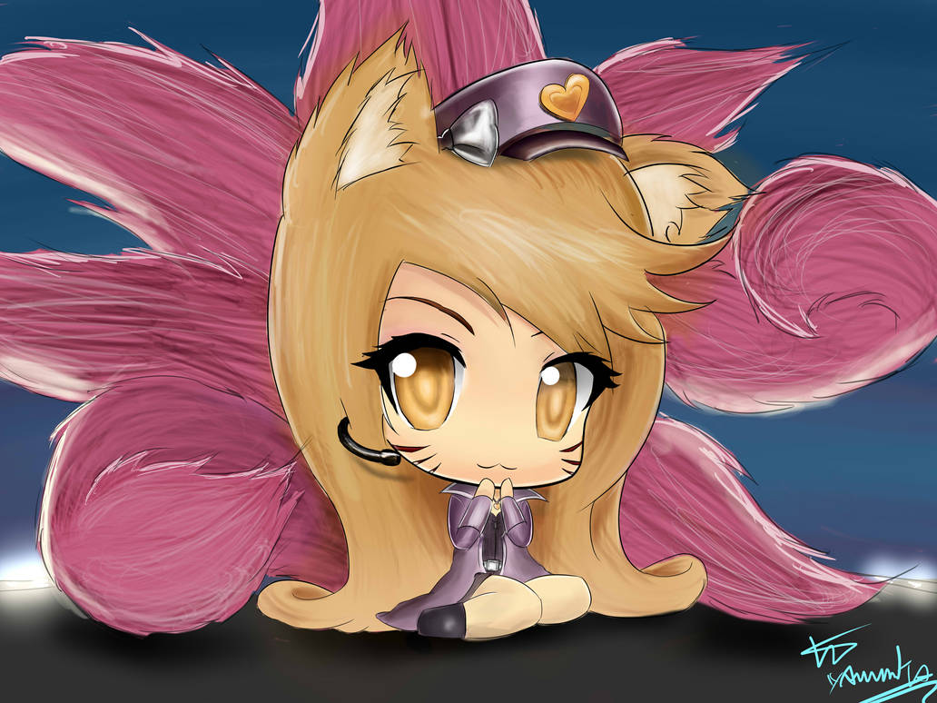 Popstar Ahri Skin Chibi