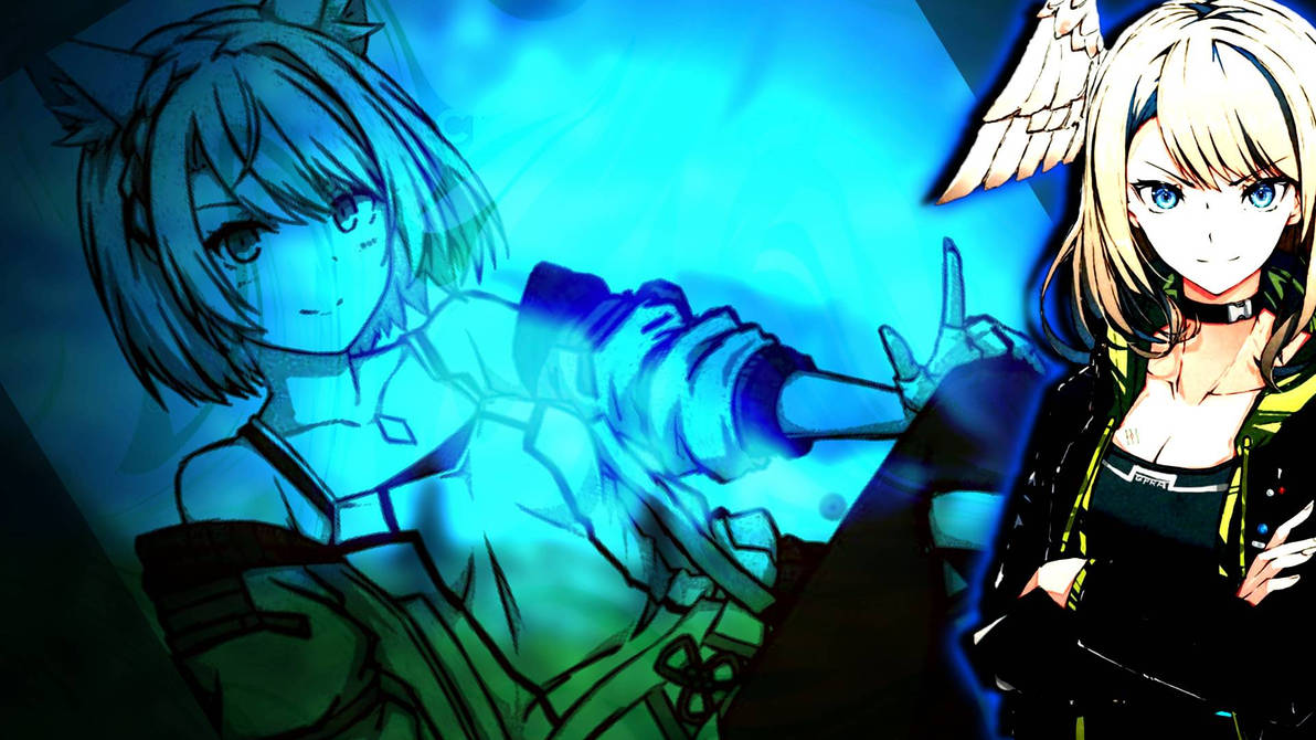 Mio and Eunie by JohnBreaa on DeviantArt