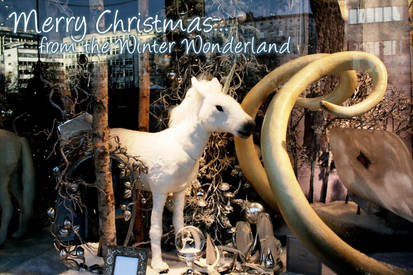 Christmas Card: Unicorn