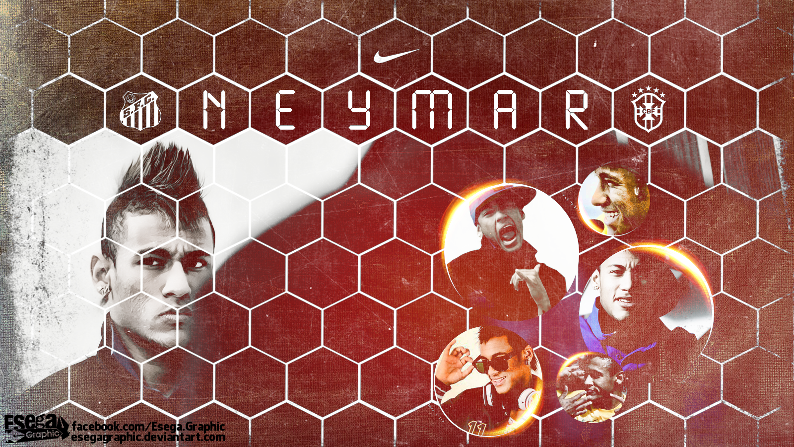 Neymar Da Silva Wallpaper Calismasi Esega Graphic