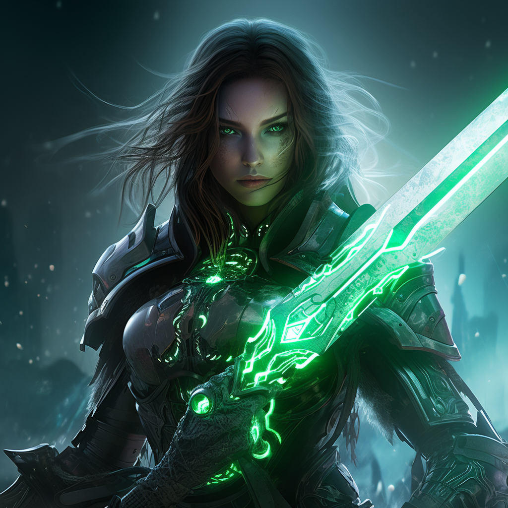 Superiorsnowboarder Mech Warrior Female Mech Warri by SpaceDreamCatcher