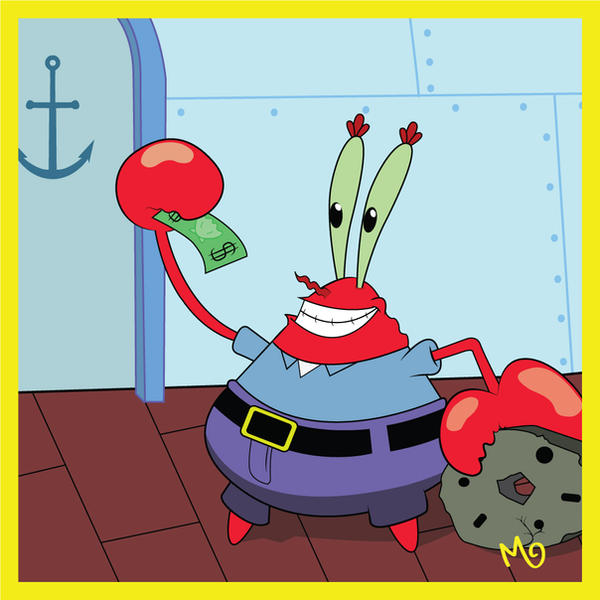 The Greedy Krab by mikemen1991 on DeviantArt