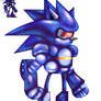Silver Sonic MKII HD Sprite