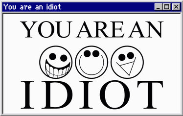 You Are An Idiot (Red Alt) by RobotKirby on Newgrounds