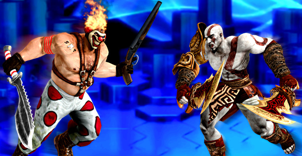 Art Trade - Kratos vs Sweet Tooth: Rage Age