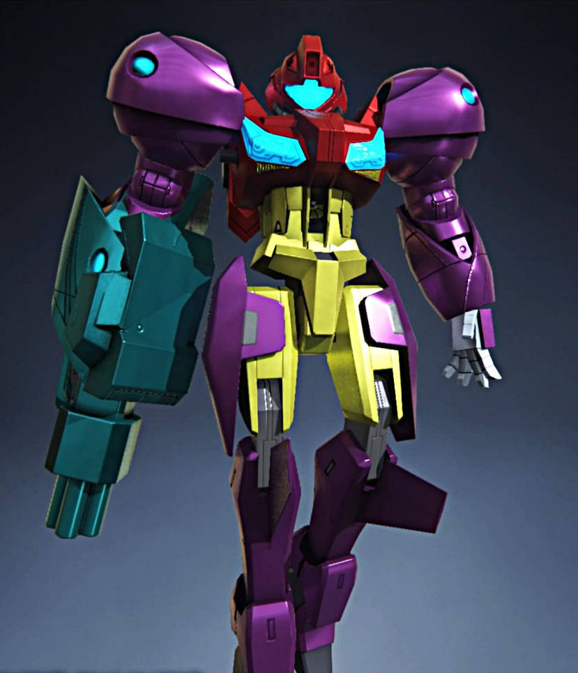 NES-86 Chozo Child (Samus Gravity Suit) by Varia31