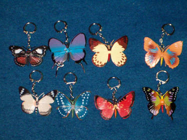 Key Chains - Butterflies