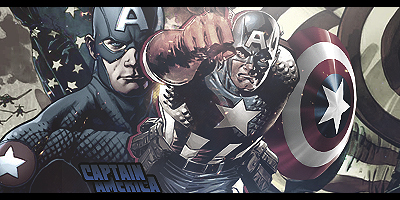 Captain America Comic sig