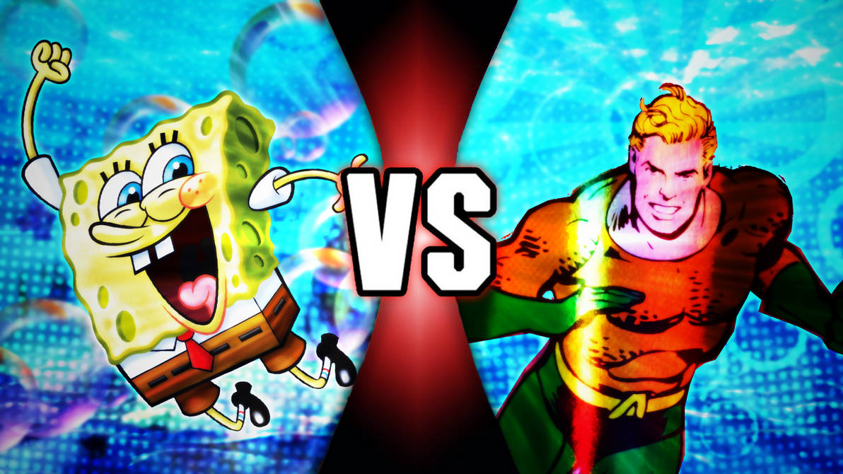 SpongeBob SquarePants vs Super Friends Aquaman by DonCocobean on DeviantArt