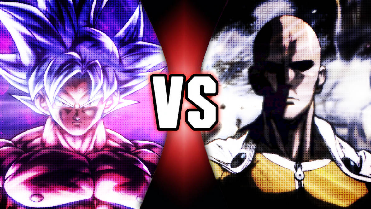 Goku vs Saitama by DonCocobean on DeviantArt