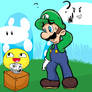 luigi and the trollawsome shroom!