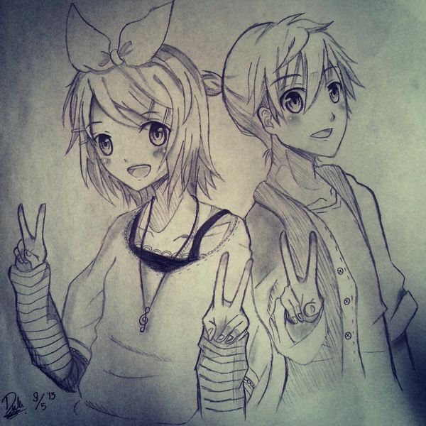 Kagamine Rin and Len