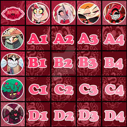 Grid fusion Hazbin hotel x Hazbin Hotel