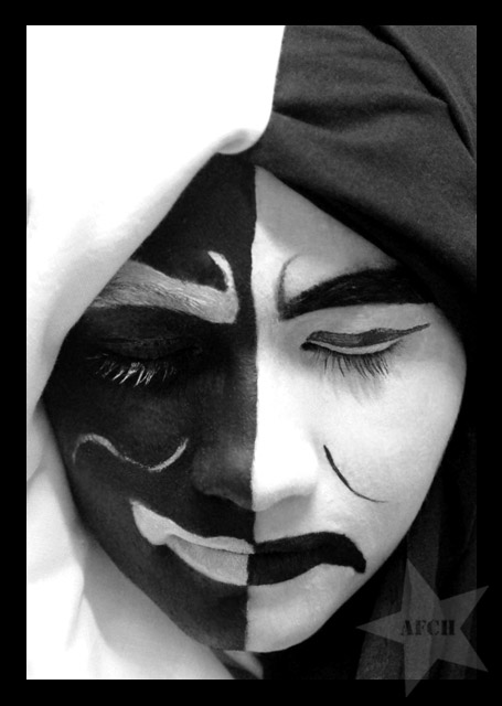 tattoo face by alejarb
