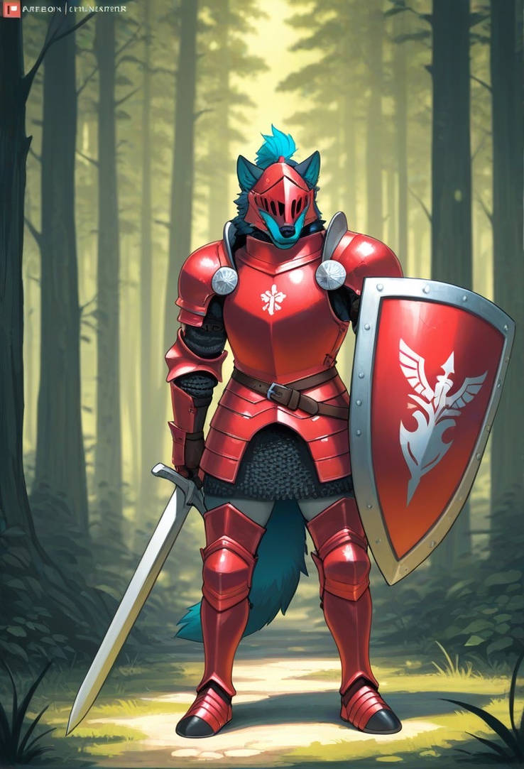 Turquoise Wolves Turquoise wolf as a red knight by gavinnation725 on DeviantArt