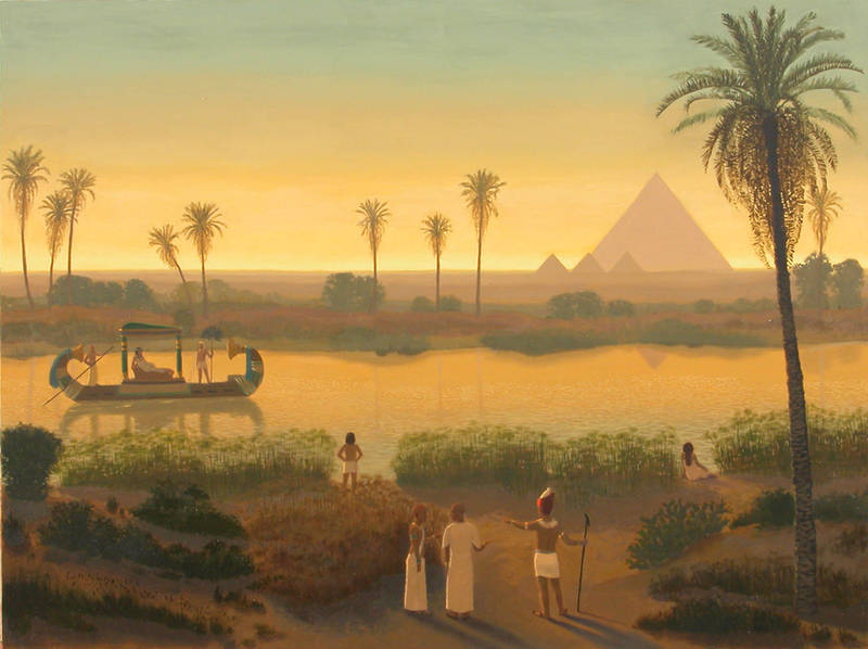 The Great Pyramid of Giza by Damnans