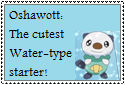 Oshawott Stamp by Hunter-Arkaman