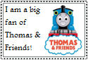 Thomas the Tank Engine Stamp by Hunter-Arkaman