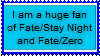 Fate Stay Night and Fate Zero Stamp