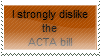 Anti-ACTA Bill Stamp by Hunter-Arkaman