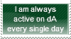 Active Every Day Stamp by Hunter-Arkaman