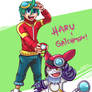 DGMN Universe - Haru and Gatchmon