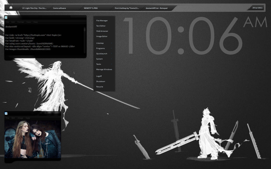 First LiteStep Redo by Xeonhack on DeviantArt