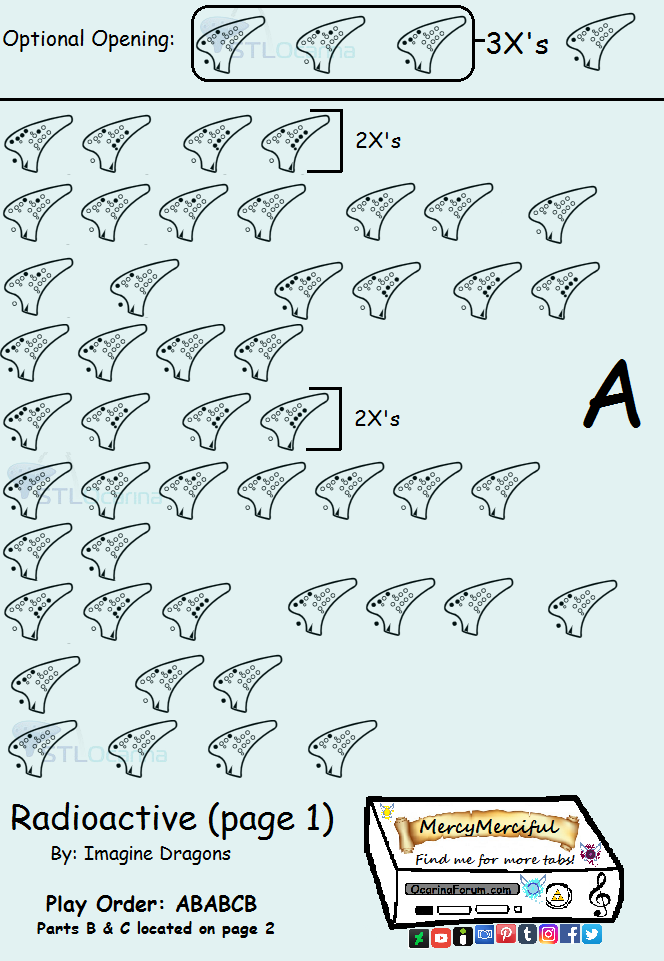 Doom: Demons on the Prey for ocarina page 1  Ocarina tabs, Ocarina music,  Doom soundtrack