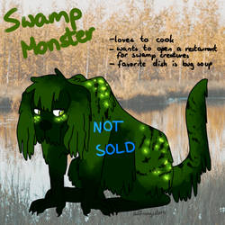 OPEN - 500points / 5 Euros - Swamp Monster