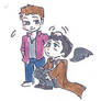 Cas and Dean