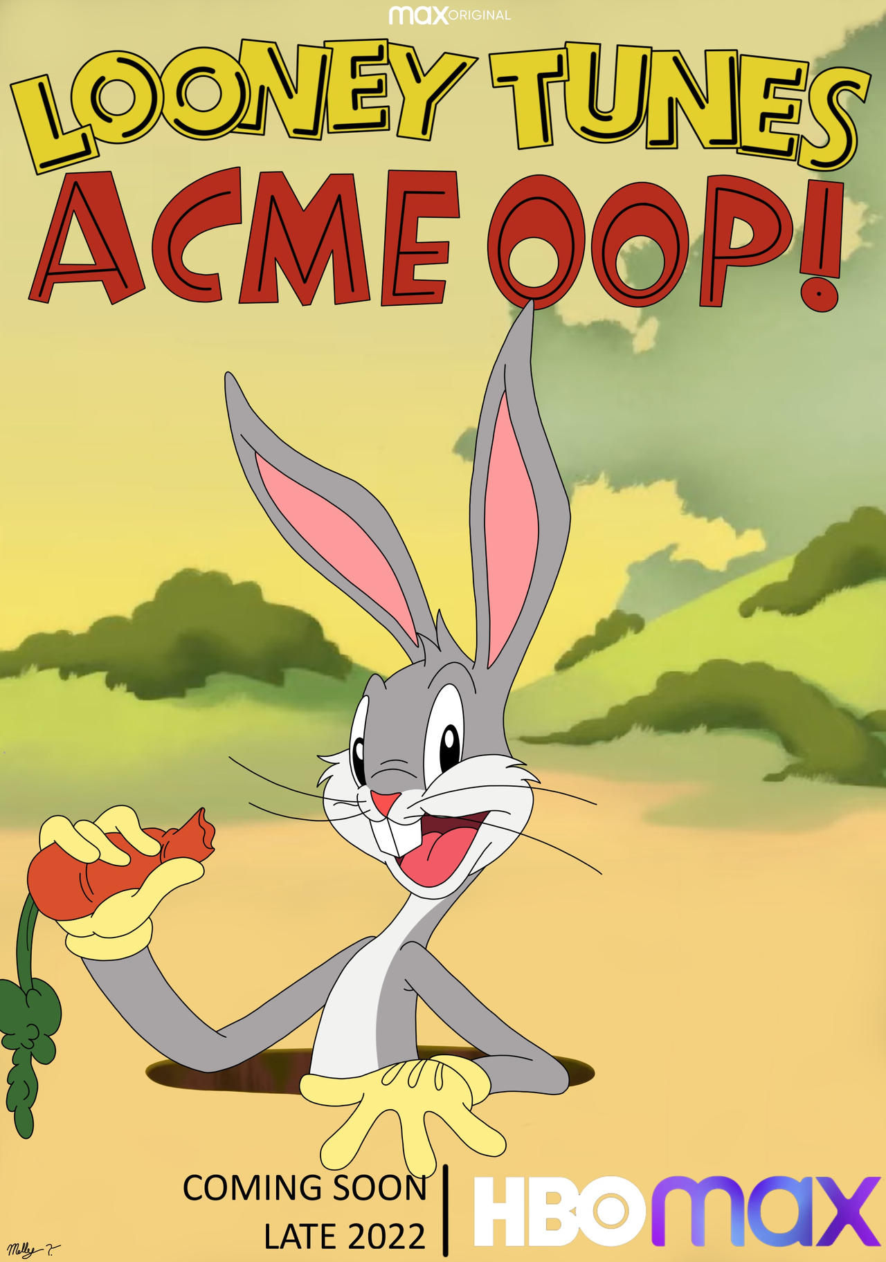 Request] Looney Tunes Acme Oop! Teaser Poster by RegularArtGirl on  DeviantArt