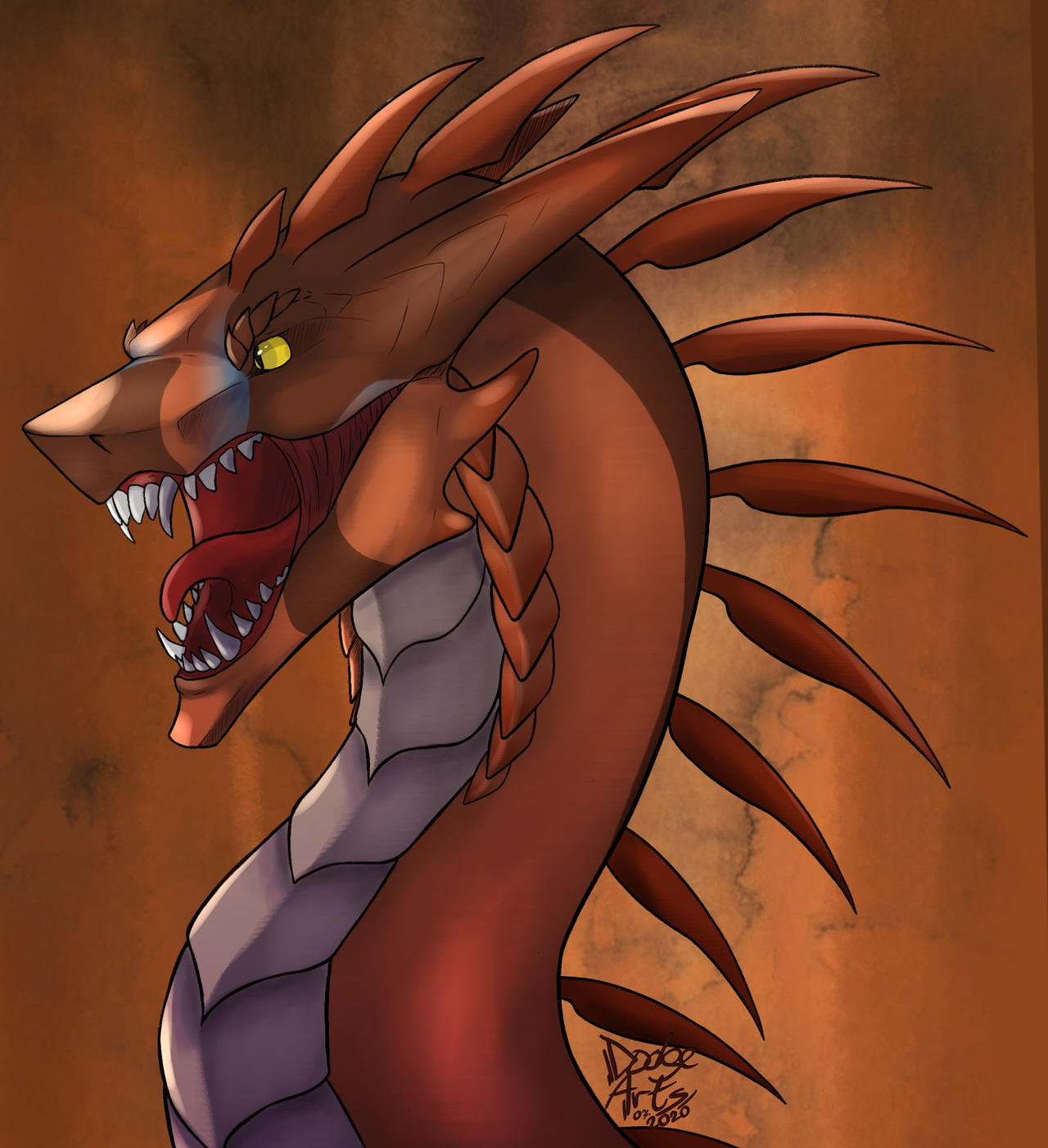 Fly Motion Ridgeback Flight Rising - Ridgeback by DodgeArts on DeviantArt