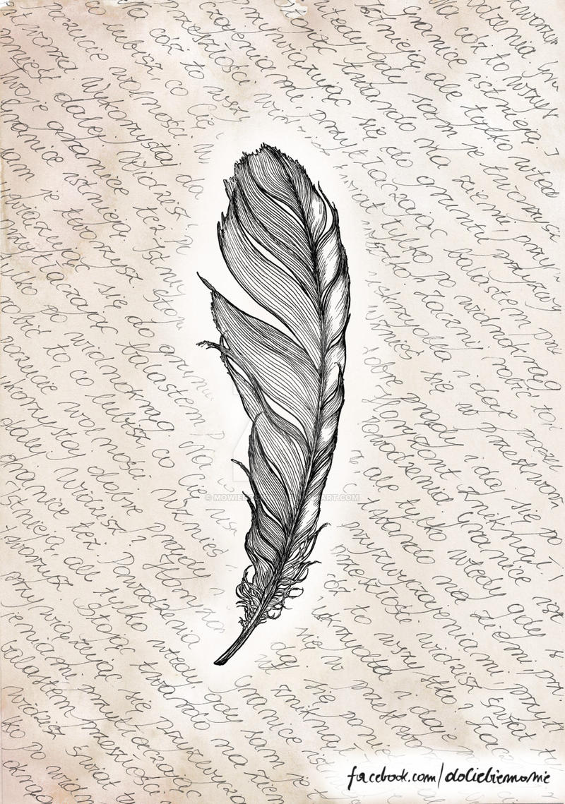 Ink feather