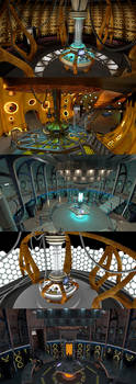 TARDIS interior showdown