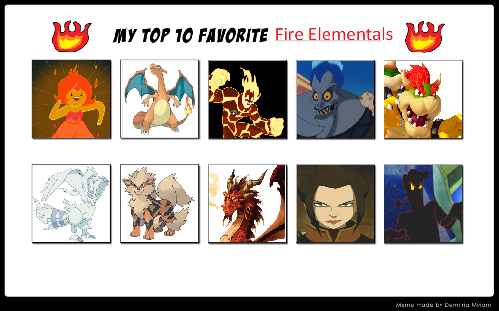 TheDarkBrawler90's Favourite/Notable Pyrokinetics by ...