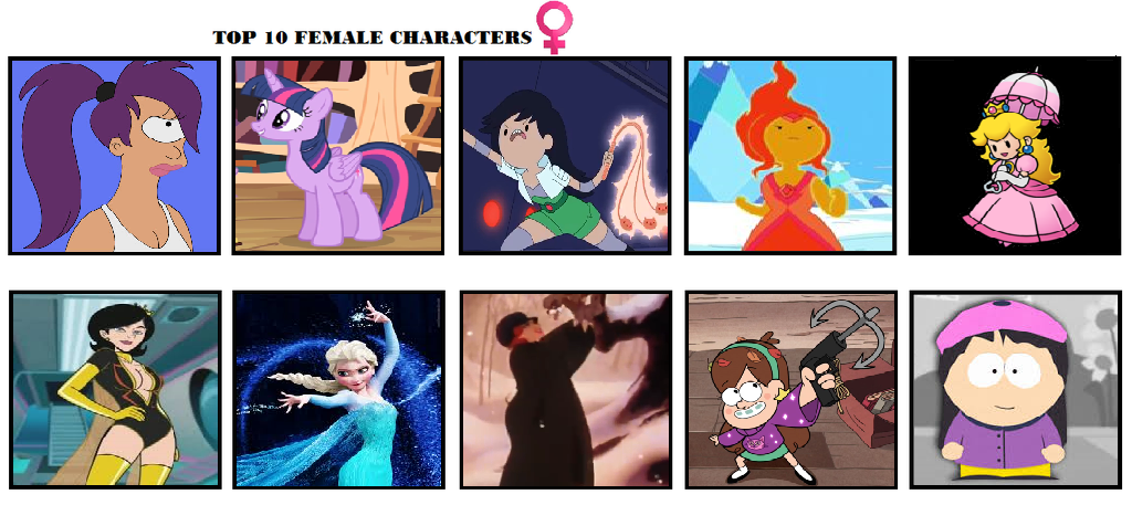 Top 10 Female Characters