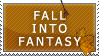 Stamp: Fall Into Fantasy by pyerflystock