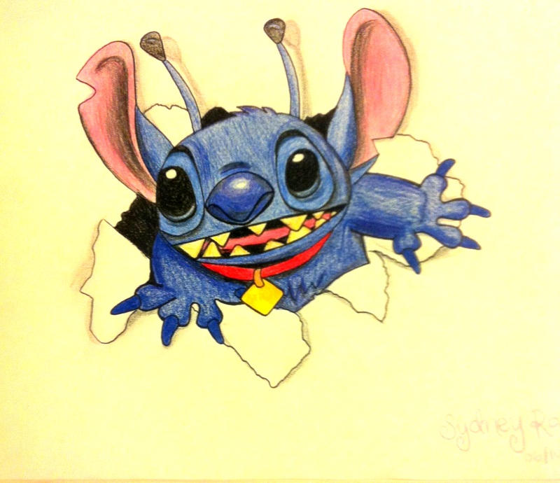 Deviantart Stitched Stitch by SydneyRae21 on DeviantArt